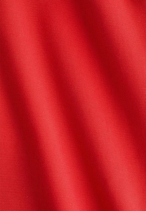 H&M - Asymmetric cape-detail blouse - bright red