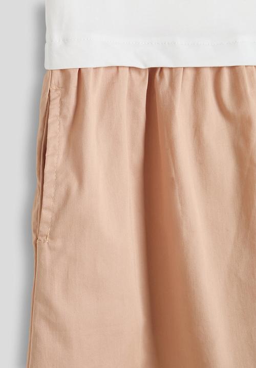 POLO - Girls Aurora Combo Dress - Pink