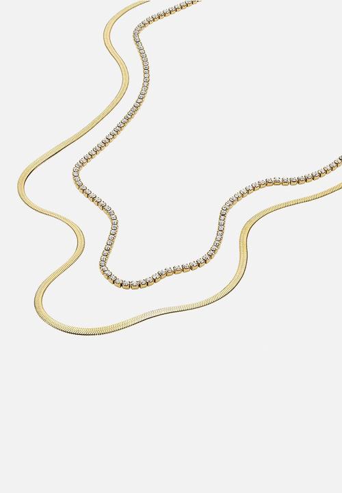 Fossil - Ellis JF04939710 Necklace - Gold