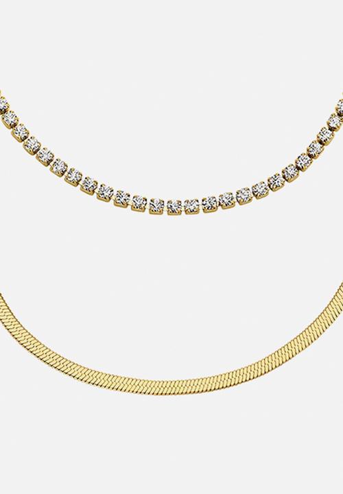 Fossil - Ellis JF04939710 Necklace - Gold