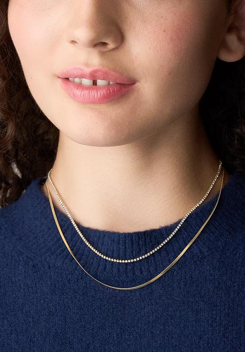 Fossil - Ellis JF04939710 Necklace - Gold