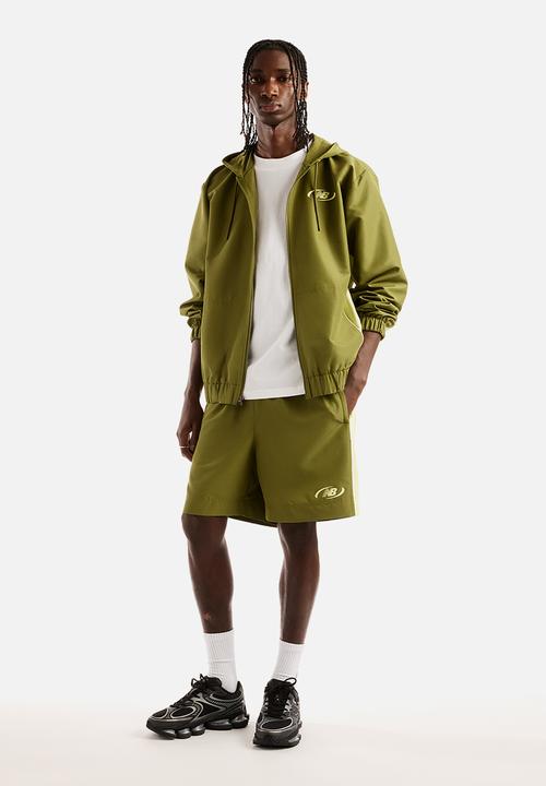 New Balance  - New Balance Trackside Jacket - green