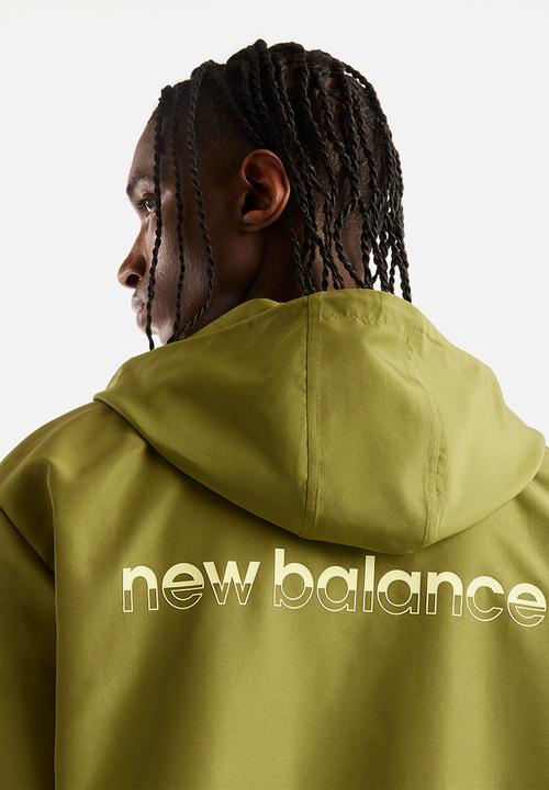 New Balance  - New Balance Trackside Jacket - green