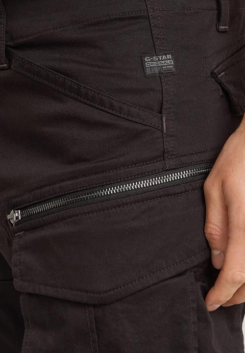 G-STAR - Rovic Zip Regular Short - Dk Black