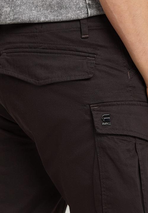 G-STAR - Rovic Zip Regular Short - Dk Black