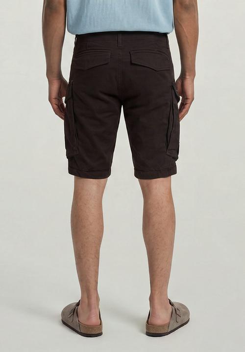 G-STAR - Rovic Zip Regular Short - Dk Black