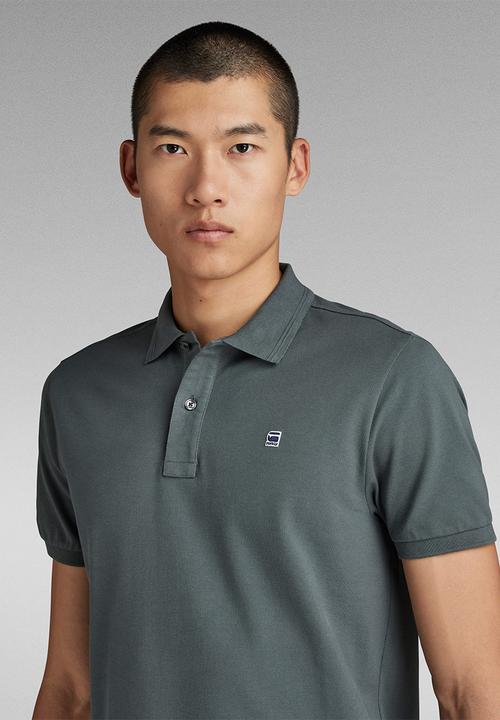 G-STAR - Dunda slim polo s\s - graphite