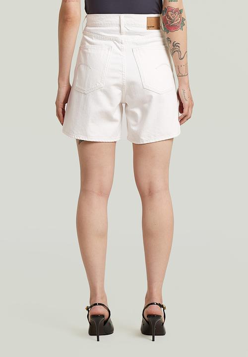 G-STAR - Jett high short clean edge wmn - ecru