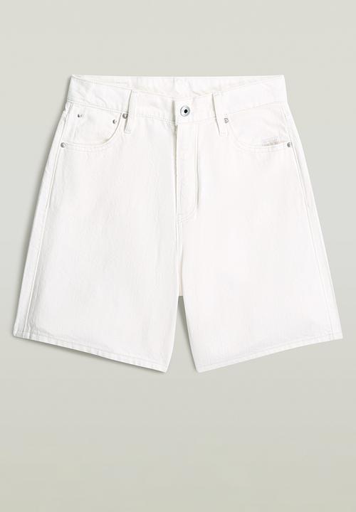 G-STAR - Jett high short clean edge wmn - ecru