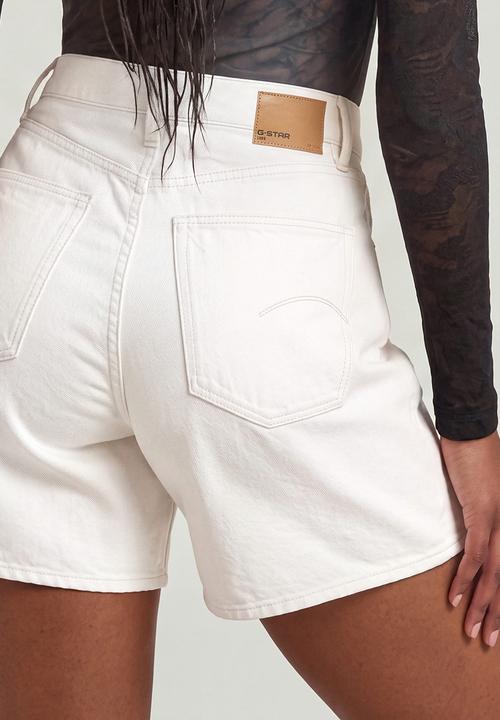 G-STAR - Jett high short clean edge wmn - ecru