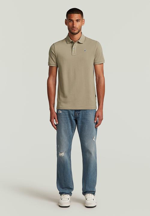 G-STAR - Dunda slim polo s\s - ensis green