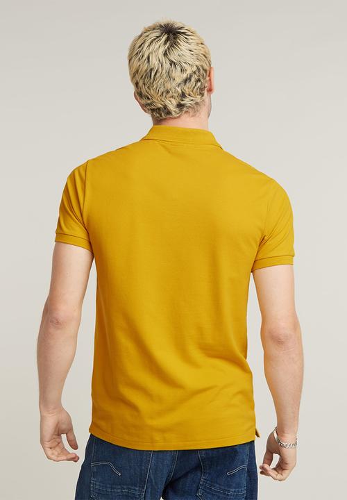 G-STAR - Dunda slim polo s\s-dk spice