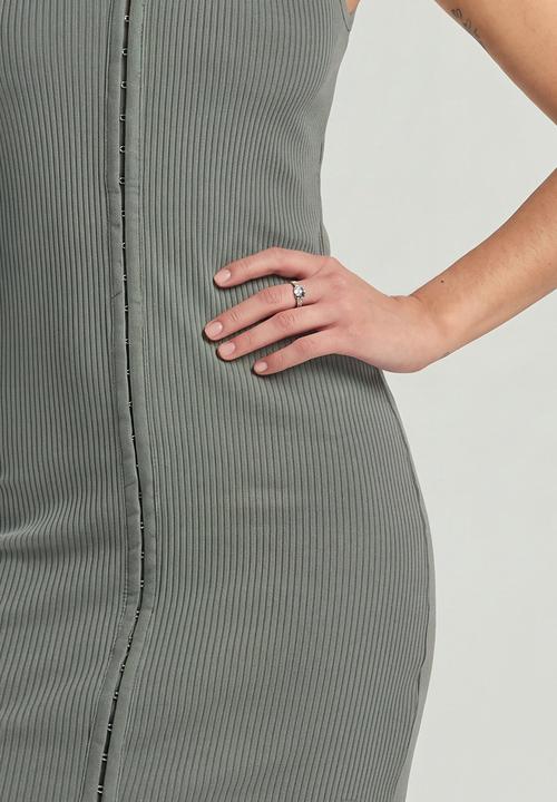 G-STAR - Hook & eye slim rib r t dress wmn - orphus