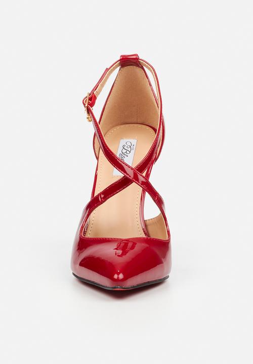 Miss Black - Lola 77 crossover classic heel - red