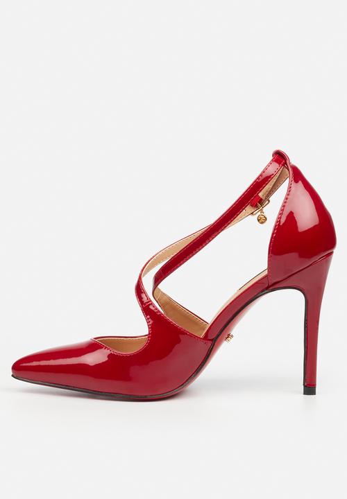 Miss Black - Lola 77 crossover classic heel - red
