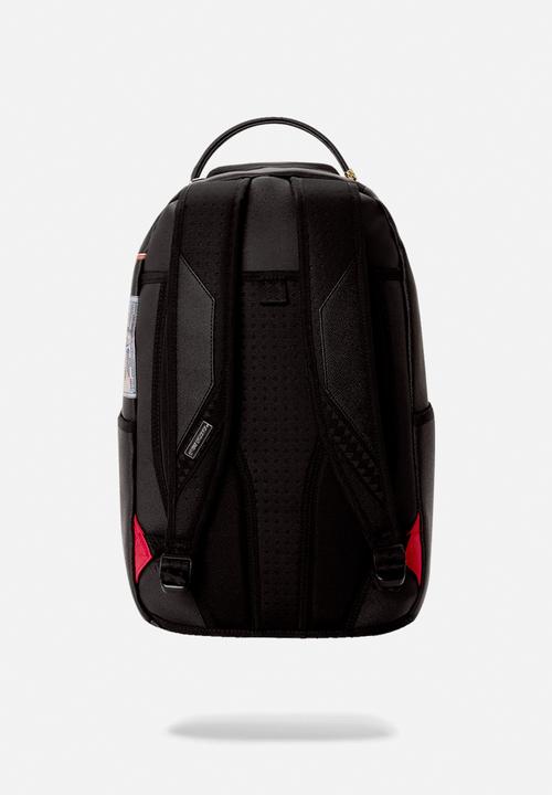 Sprayground - Printed Hanging Stuff Backpack - Black Multi