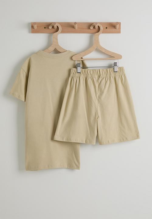 Pop Candy - Tween boys pj set - stone