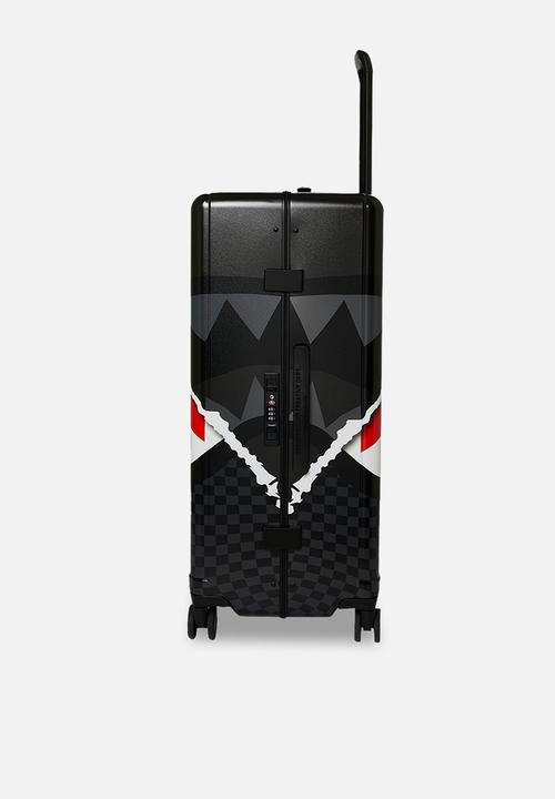 Sprayground - Center Rip Grey Check 29.7" Full-Size Luggage