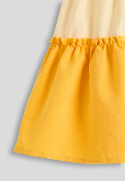 Pop Candy - Tiered tent dress - yellow multi