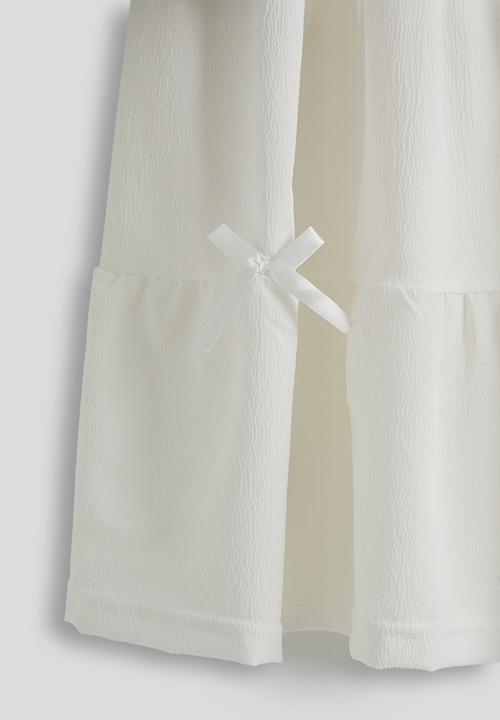 Pop Candy - Tee and maxi skirt - grey/white