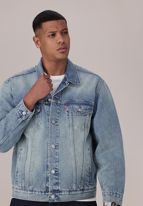 Levi’s® - Relaxed Fit Trucker ZA - Wherever You Are - Med Indigo 