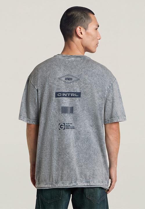 G-STAR - 011 Washed relaxed r t - Grit Base