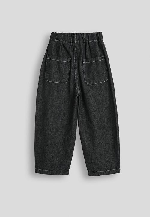 Pop Candy - Wide barrel leg jeans - indigo