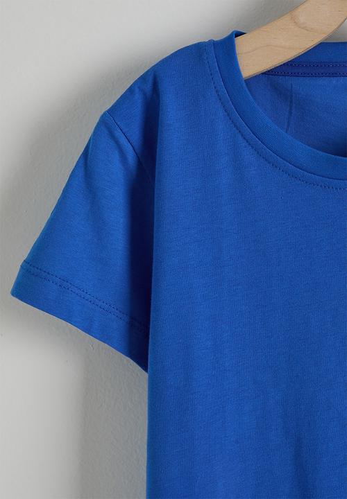 Pop Candy - Tee & shorts - blue & dark blue