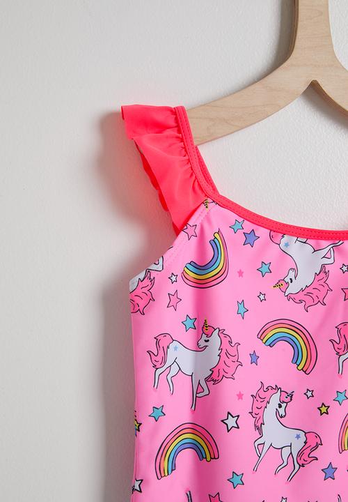 Pop Candy - Unicorn aop swimsuit - pink