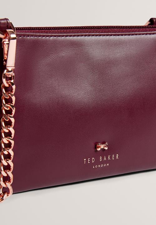 Ted Baker - Aleea: Crossbody Mini Pouch - Red