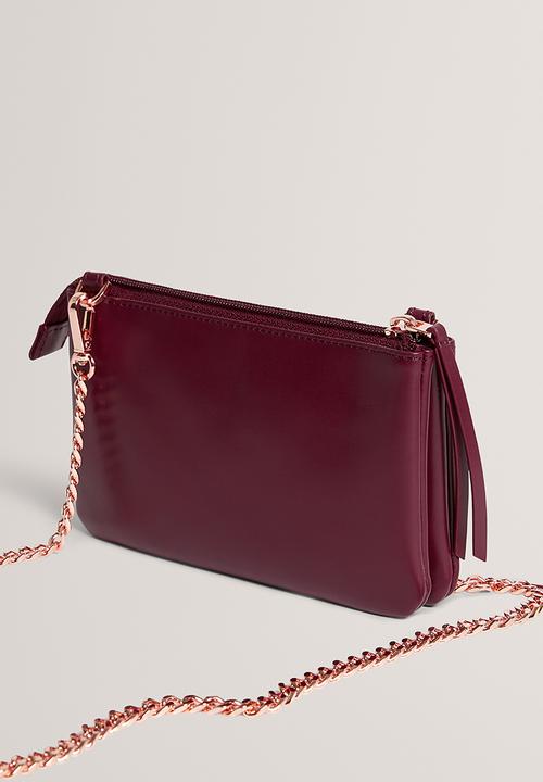 Ted Baker - Aleea: Crossbody Mini Pouch - Red