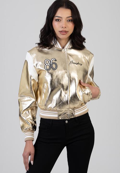 SISSY BOY - Take It Easy Bomber Jacket - Gold