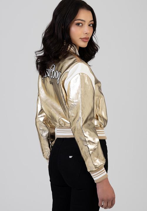 SISSY BOY - Take It Easy Bomber Jacket - Gold