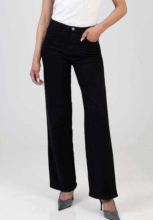 SISSY BOY - Nollene Wide Leg Jeans - Black