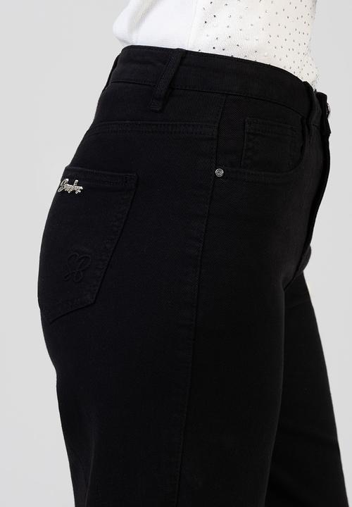 SISSY BOY - Nollene Wide Leg Jeans - Black