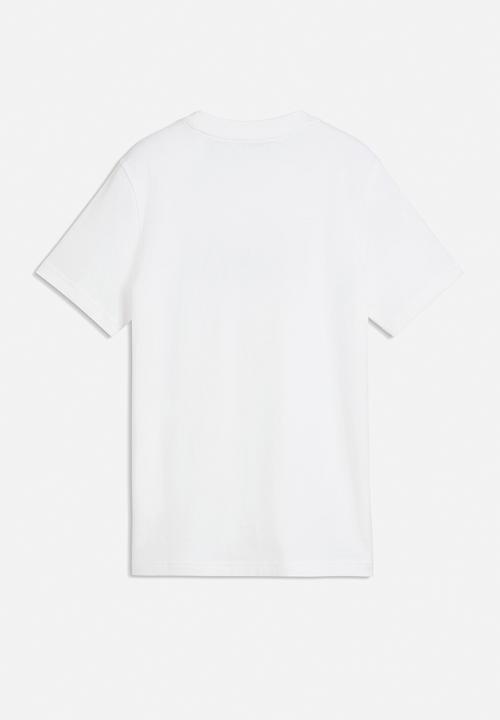 PUMA - Graphic Relaxed Brand Tee B - Puma White