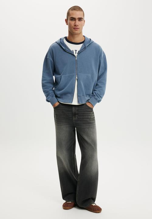 Cotton On - Relaxed baggy jean - rocky washed black