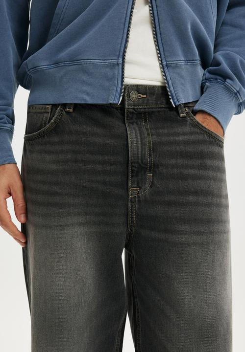 Cotton On - Relaxed baggy jean - rocky washed black