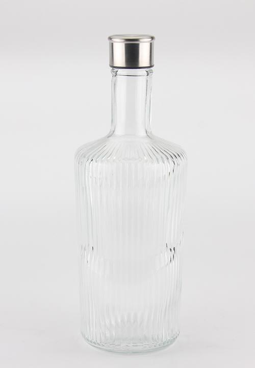 Home Classix - Home Classix Glass Lined Lineage Bottle with S/S lid - clear