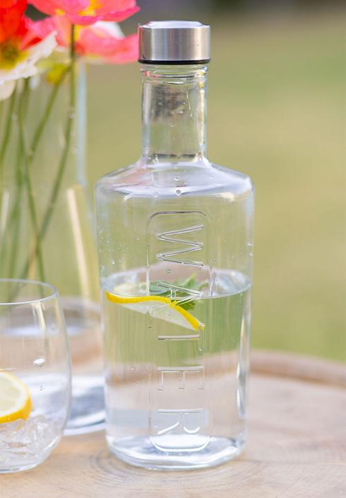 Home Classix - Home Classix Liquidity Glass Water Bottle with S/S lid - 1.0lt