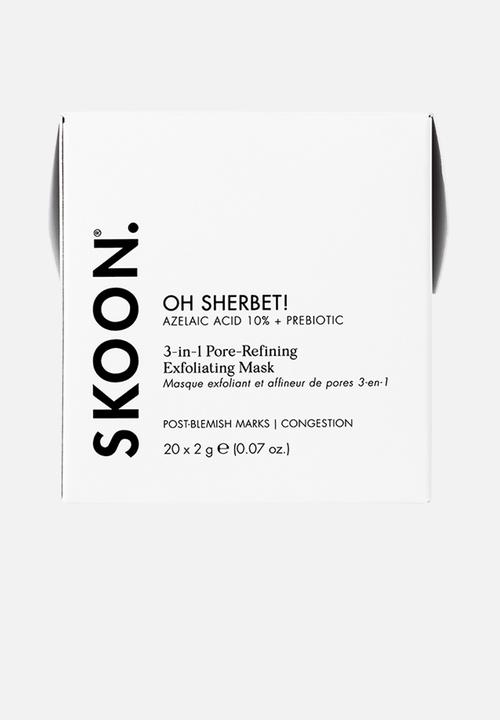 SKOON. - SKOON. OH SHERBET! 3-in-1 Clay Mask Sachets 40g