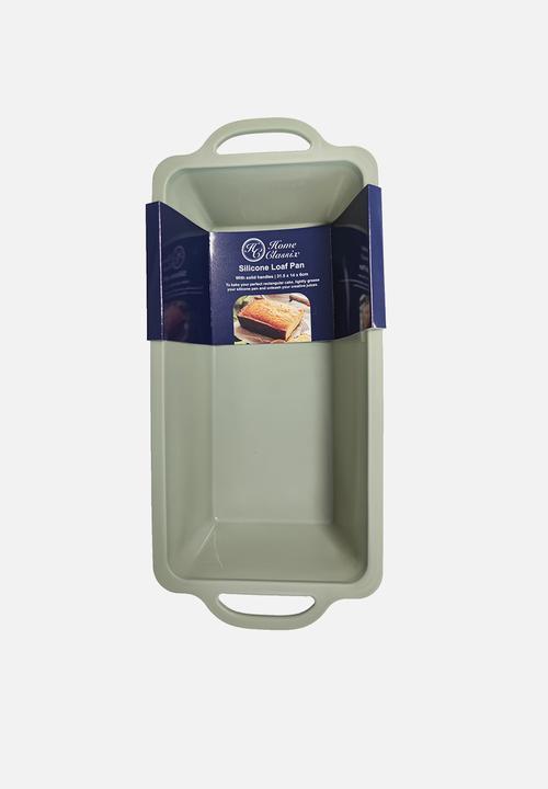 Home Classix - Home Classix Silicone Loaf Pan With Solid Handle - medium green