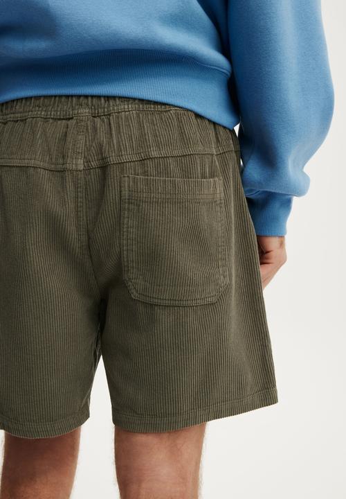 Cotton On - Easy Short - Washed Military Cord