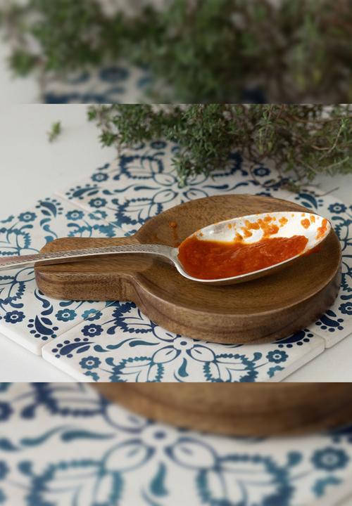 HC WOODEN BOARDS & TRAY - Wooden Spoon Rest 