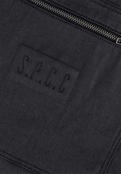 S.P.C.C - Shrapnel Dungaree Jeans - Black