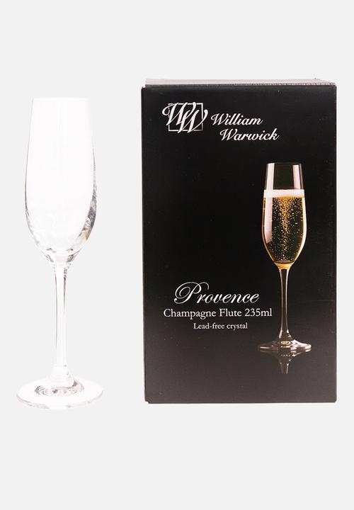 William Warwick - William Warwick Provence Champagne Flute 235ml 4pc