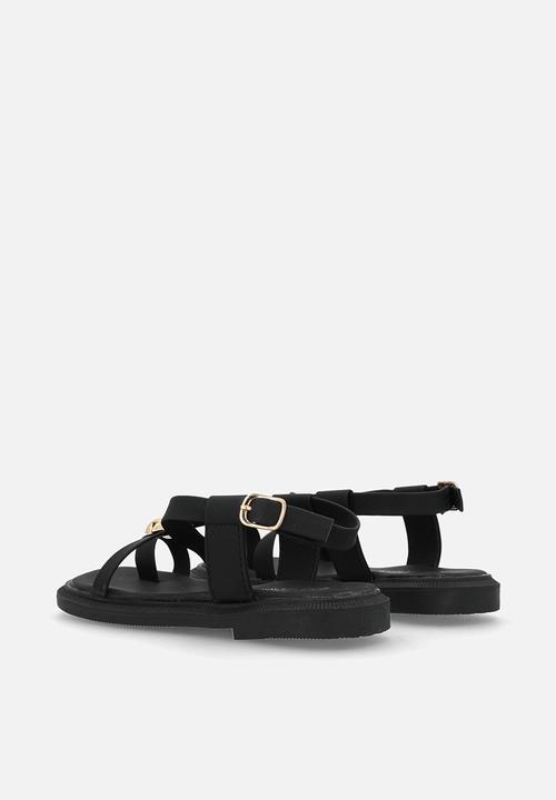 Pop Candy - Toe ring sandals - black