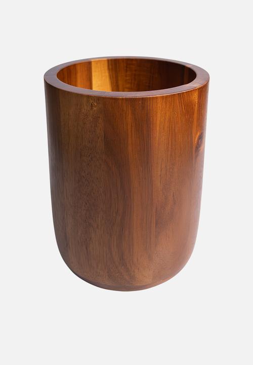 Home Classix - Home Classix Acacia Wooden Utensil Holder 14x18cm