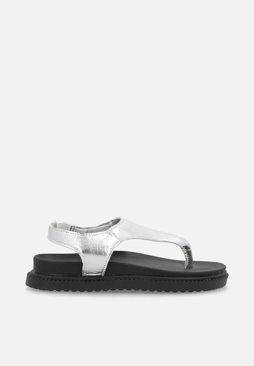 Pop Candy - Thong sandals - silver