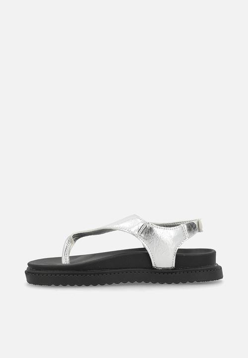 Pop Candy - Thong sandals - silver